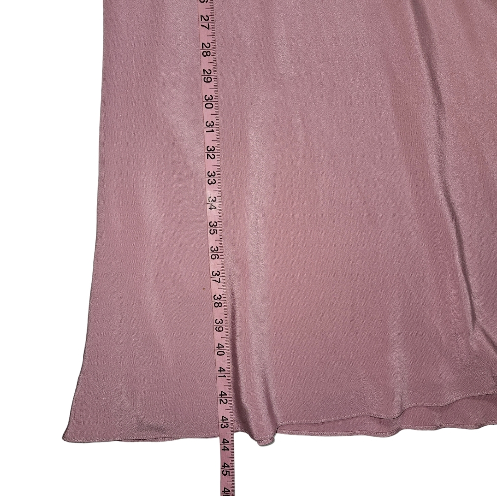J Crew Pink Lilac Sophia Tricotine Silk Cocktail Midi Dress Sz 10 ? Coquette - Picture 12 of 14
